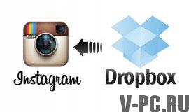 Dropbox nahrát fotografie na Instagram