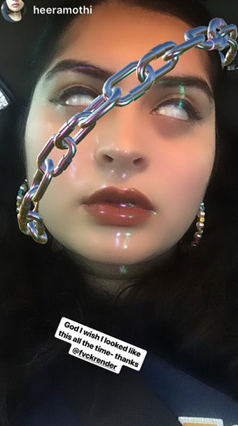 řetězová maska ​​pro instagramové příběhy - kde najít