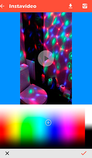 Zpracování videa pro Instagram na InstaVideo