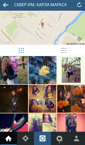 Jak najít fotografie podle umístění na Instagramu