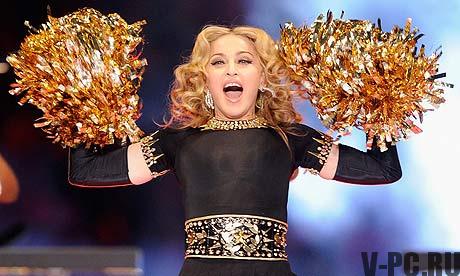 Madonna v roce 2012 Super Bowl